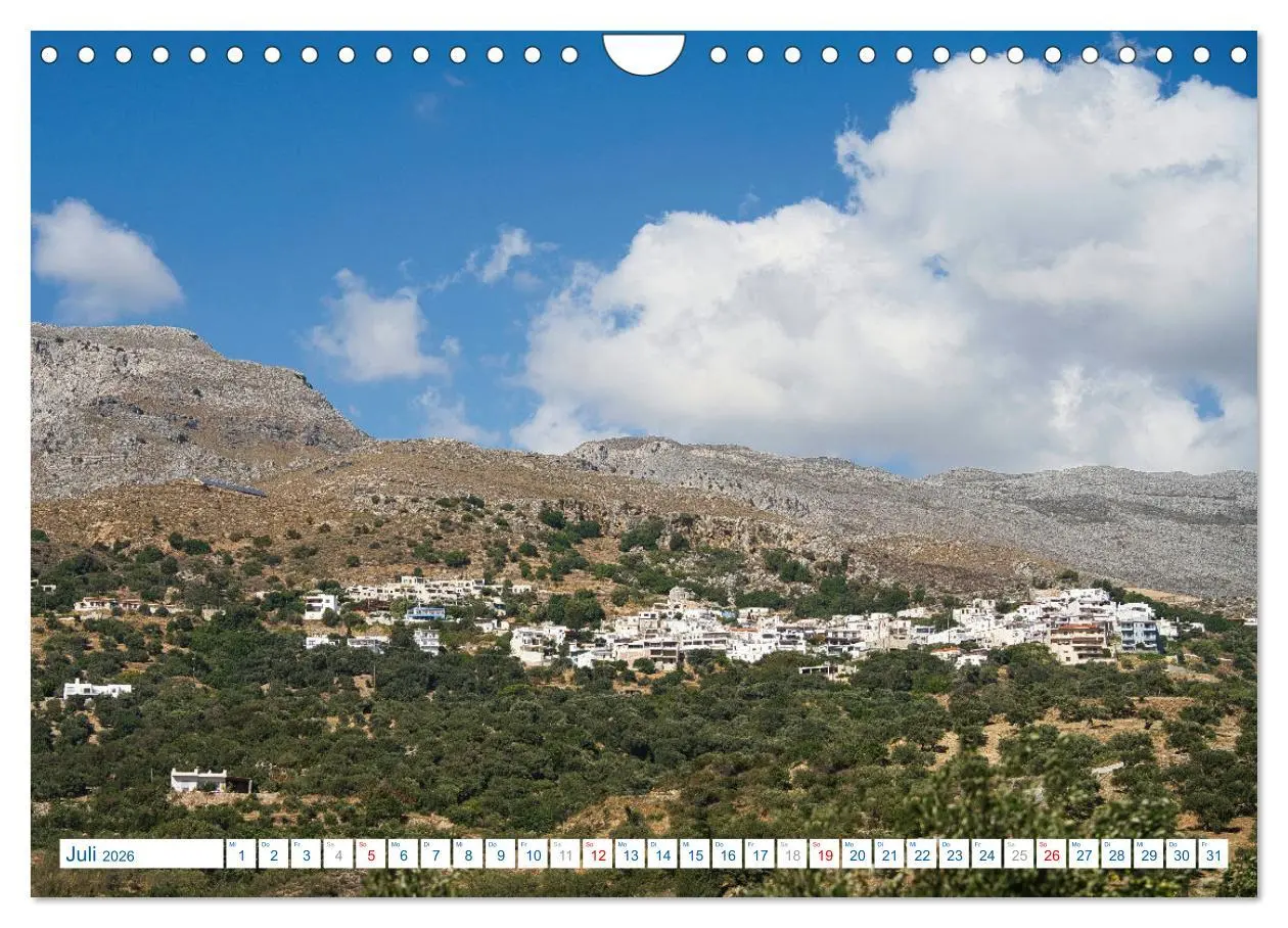 Bild: 9783457560129 | Kreta, der schöne Süden (Wandkalender 2026 DIN A4 quer), CALVENDO...