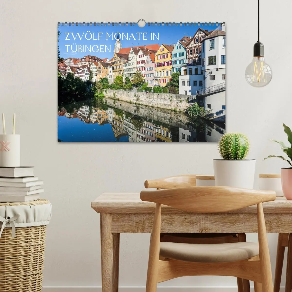 Bild: 9783516030129 | Zwölf Monate in Tübingen (Wandkalender 2026 DIN A3 quer), CALVENDO...