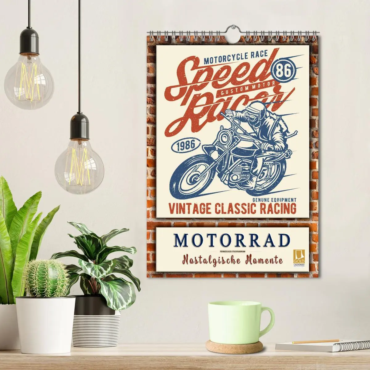 Bild: 9783516410129 | Motorrad - nostalgische Momente (Wandkalender 2026 DIN A4 hoch),...
