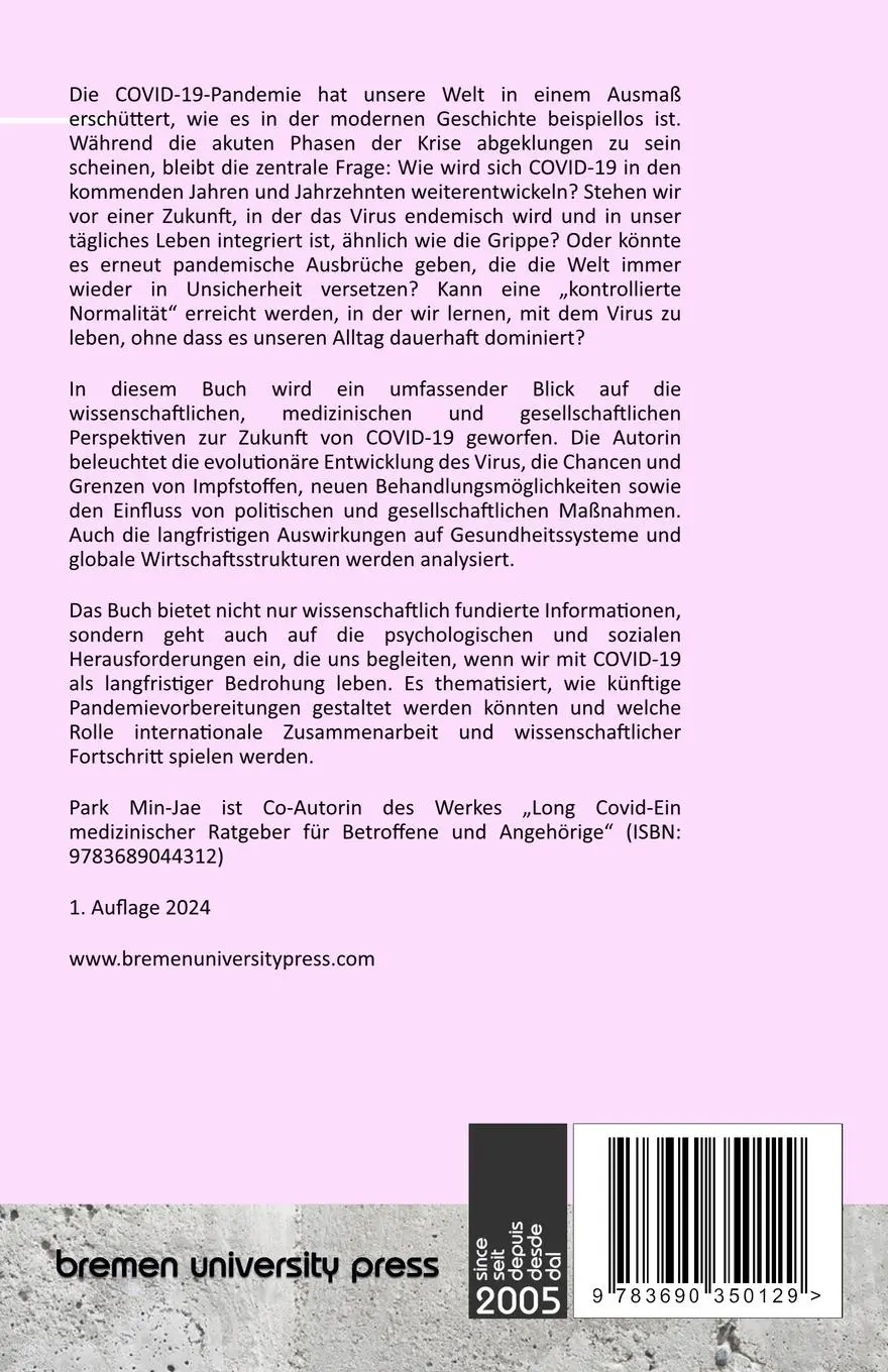 Rückseite: 9783690350129 | Die Zukunft von Covid-19 | Min-Jae Park | Taschenbuch | Paperback