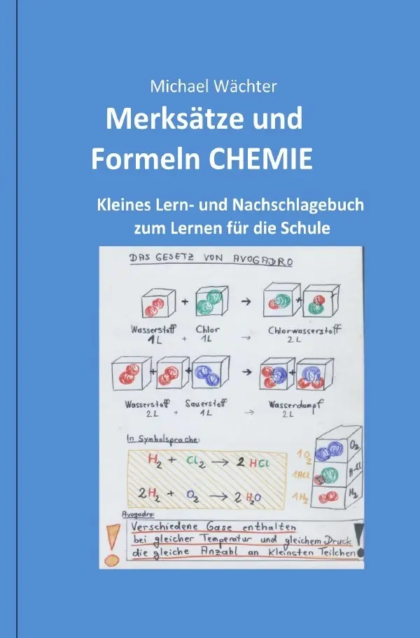 Cover: 9783748550129 | Merksätze und Formeln CHEMIE | Michael Wächter | Taschenbuch | 152 S.