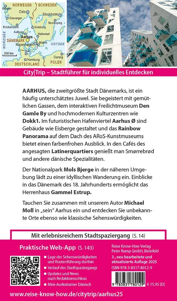 Rückseite: 9783831780129 | Reise Know-How CityTrip Aarhus | Michael Moll | Taschenbuch | 144 S.
