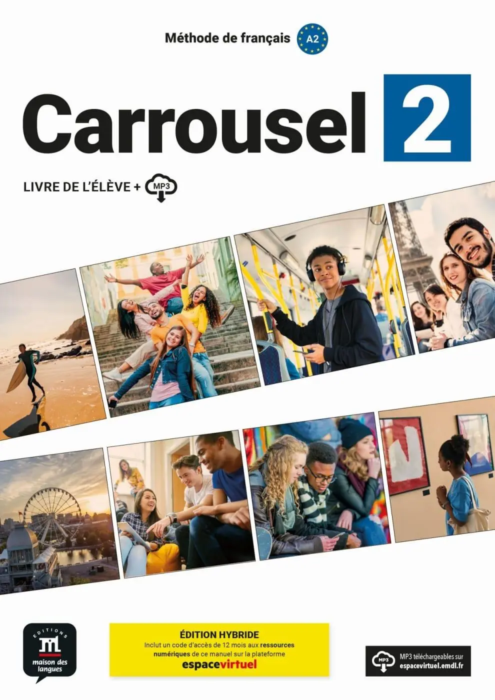 Cover: 9783125280229 | Carrousel 2 - Édition Hybride | Christelle Barbera (u. a.) | Buch