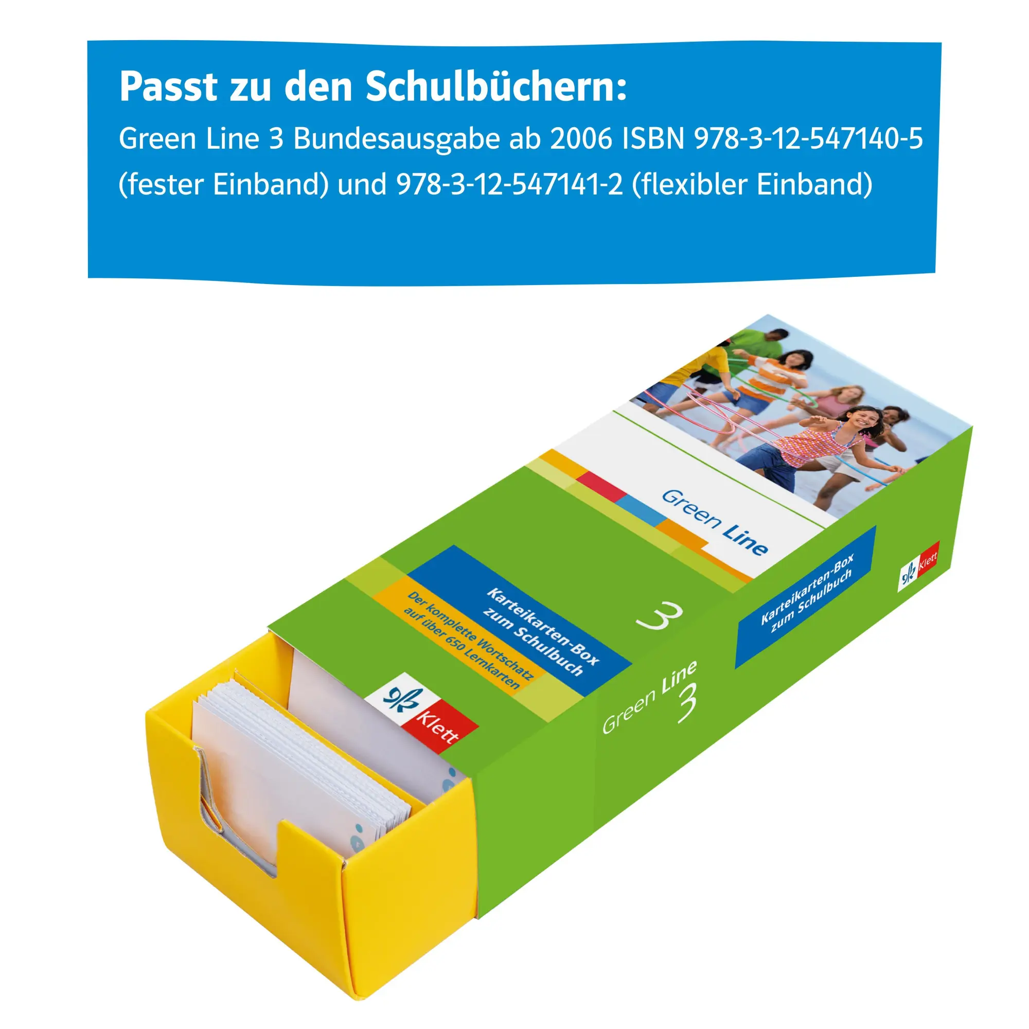 Bild: 9783129240229 | Green Line 3. Vokabel-Lernbox | Harald Weisshaar | Box | 680 S. | 2013