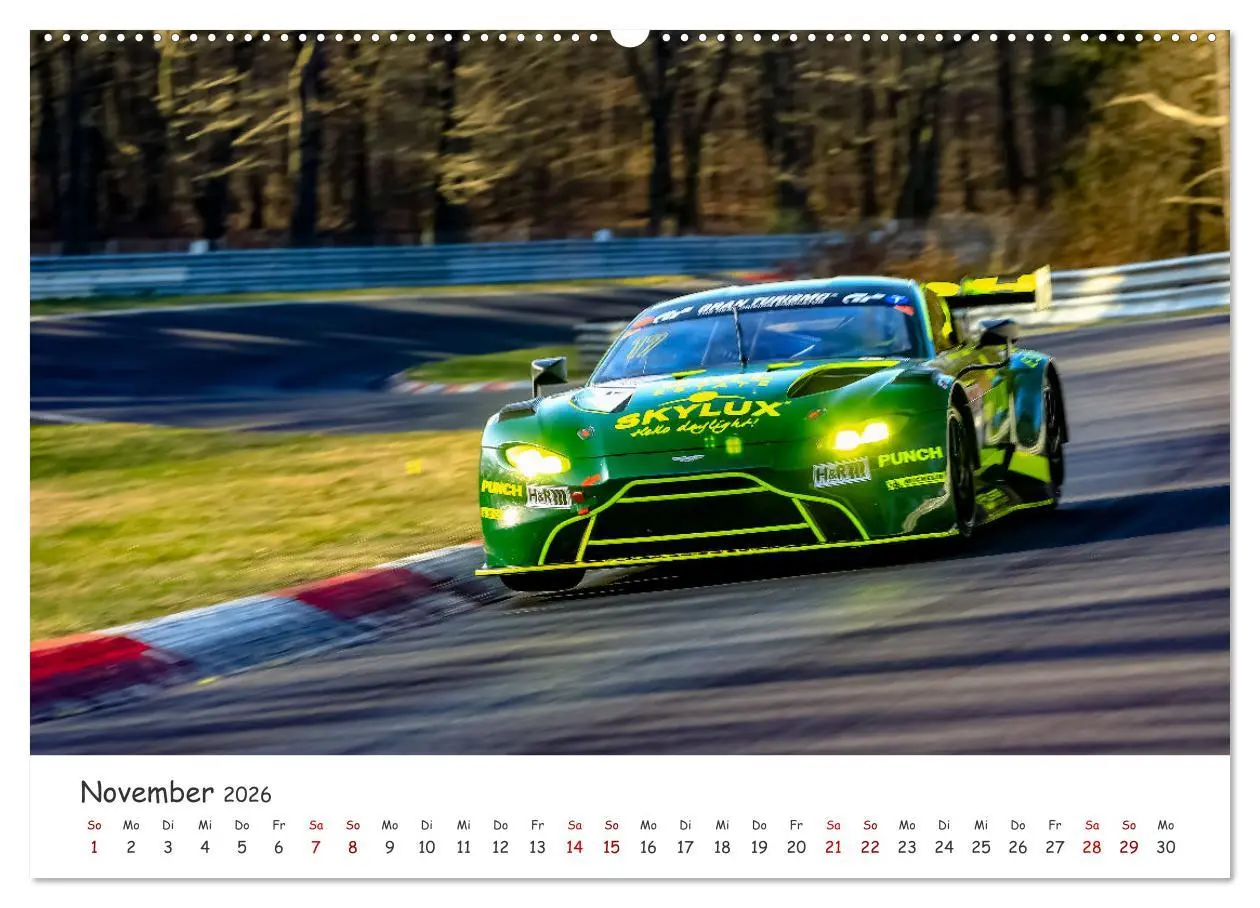 Bild: 9783457550229 | Nüburgring Langstrecken Serie 2026 (Wandkalender 2026 DIN A2 quer),...