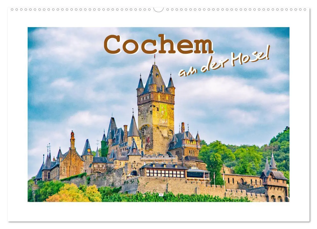 Cover: 9783457930229 | Cochem - an der Mosel (Wandkalender 2026 DIN A2 quer), CALVENDO...