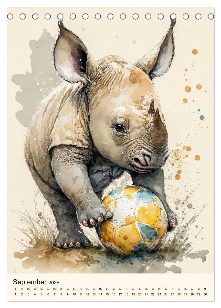 Bild: 9783516330229 | Fußball Stars - Fußball regiert die Welt (Tischkalender 2026 DIN A5...