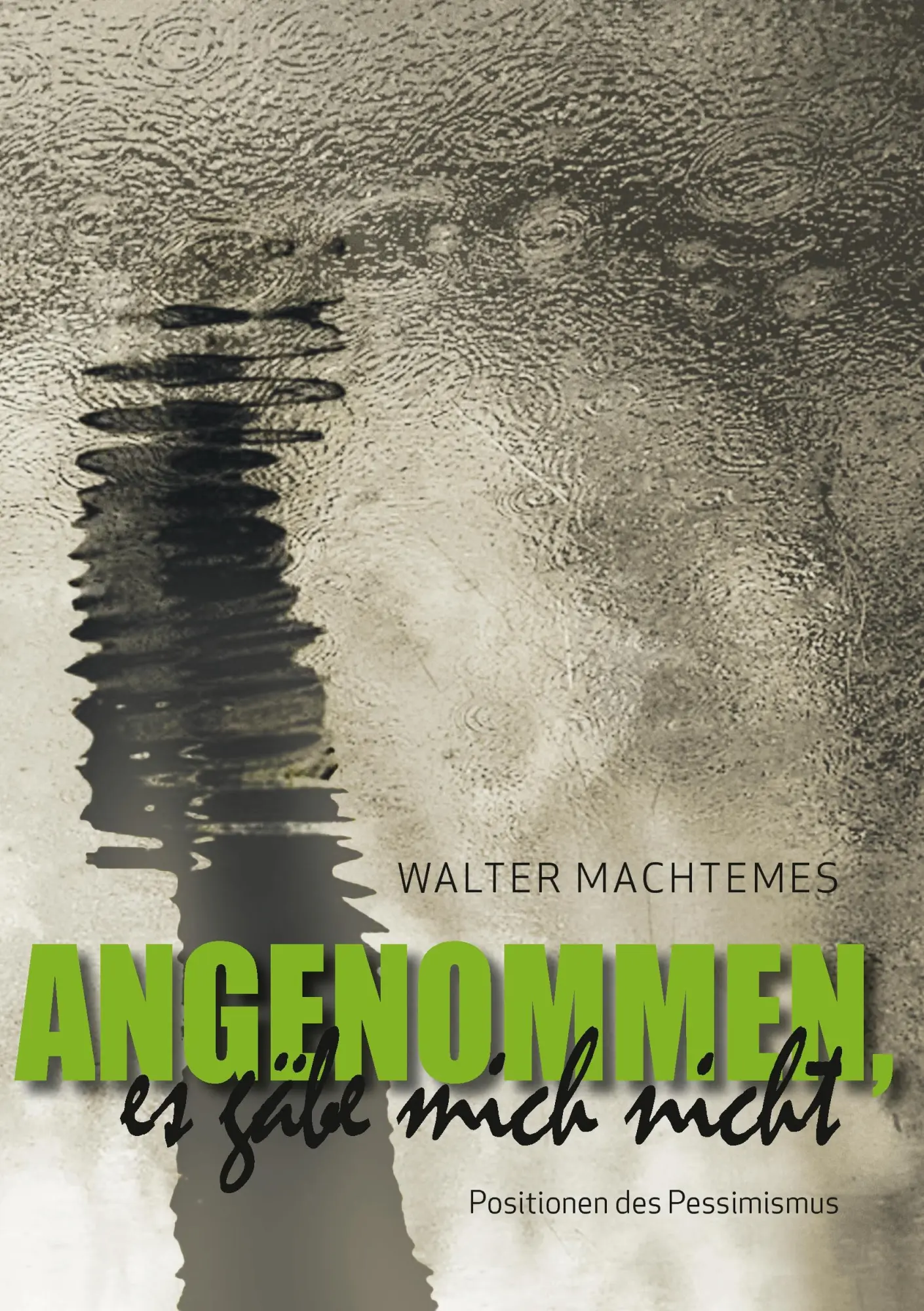 Cover: 9783743110229 | Angenommen, es gäbe mich nicht | Positionen des Pessimismus | Buch
