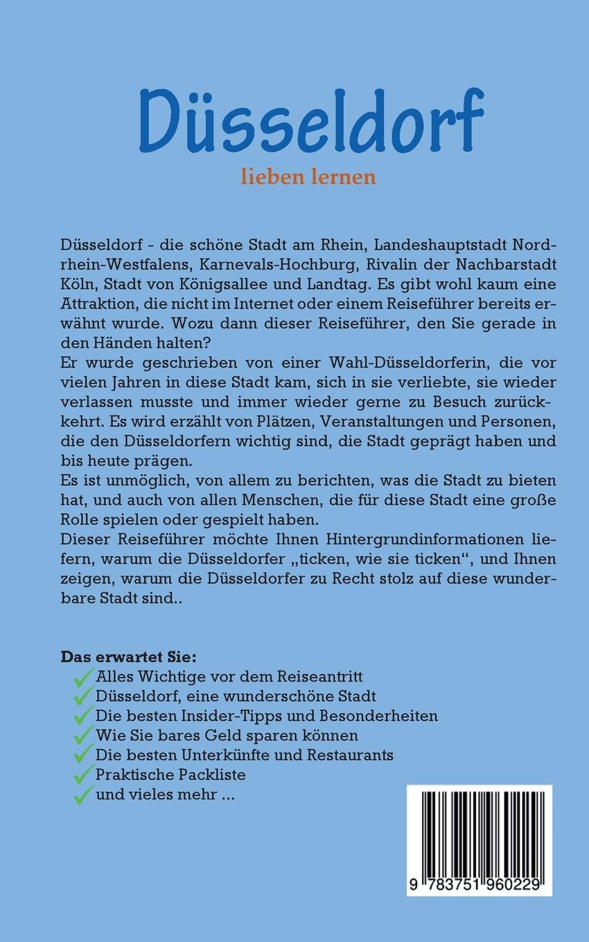 Rückseite: 9783751960229 | Düsseldorf lieben lernen: Der perfekte Reiseführer für einen...