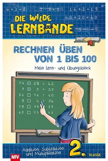 Cover: 9783849450229 | Die wilde Lernbande - Rechnen üben von 1 bis 100 | Sonja Sammüller