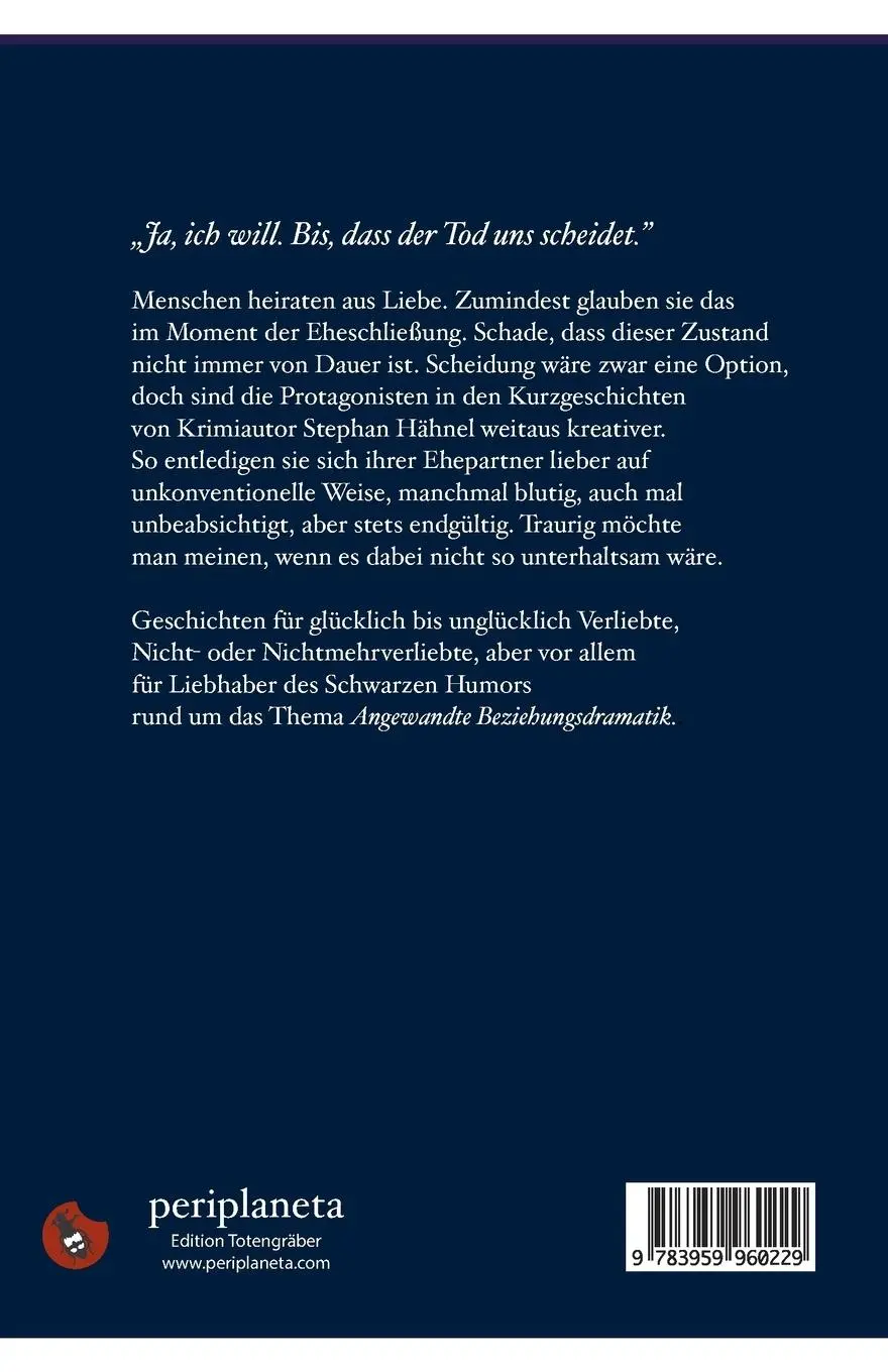 Rückseite: 9783959960229 | Gefallen auf dem Feld der Ehe | Mordsgeschichten | Stephan Hähnel