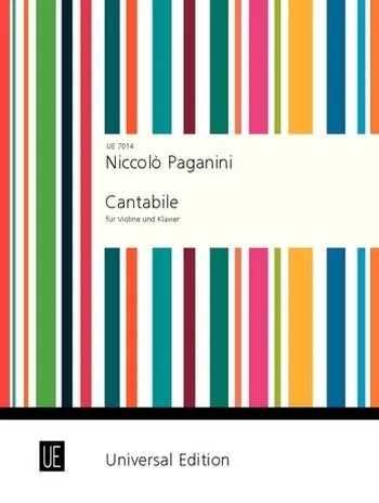 Cover: 9790008060229 | Cantabile In D For Violin And Piano | für Violine und Klavier. | Buch