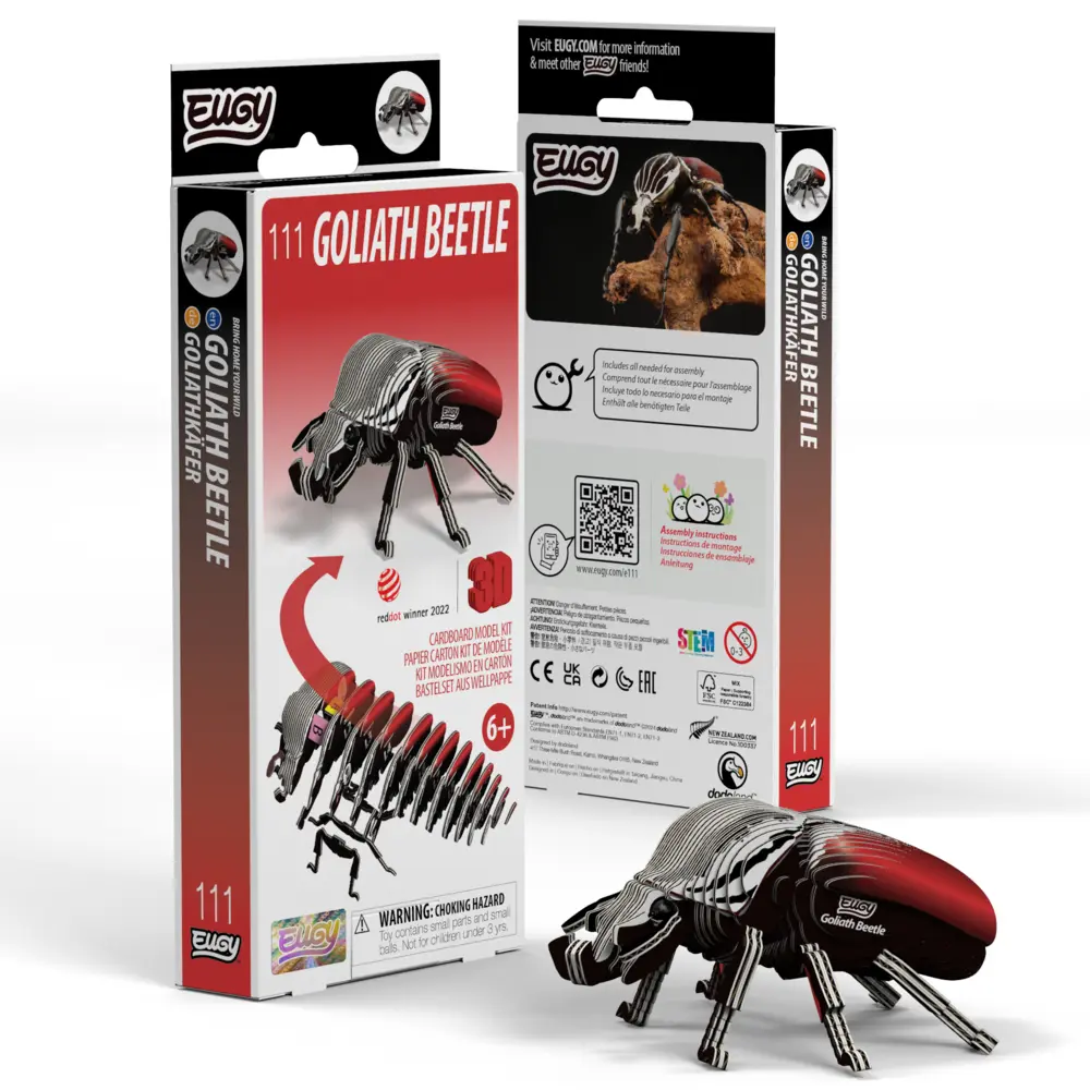 Cover: 9421036940329 | EUGY - 3D Bastelset Goliathkäfer | Kit (Bastelset) | In Karton | 2026