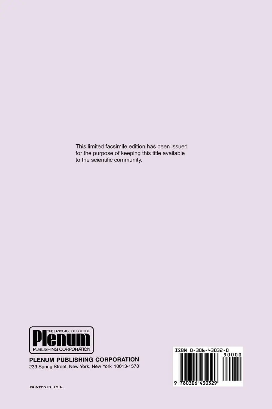 Rückseite: 9780306430329 | The Physics and Chemistry of SiO2 and the Si-SiO2 Interface | Buch
