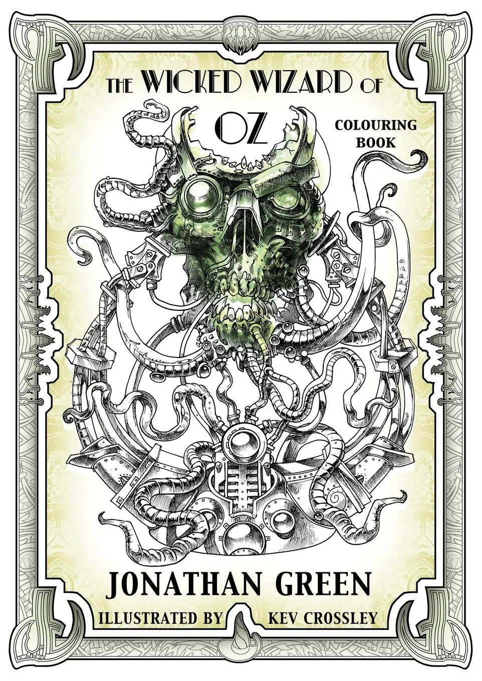 Cover: 9781911390329 | The Wicked Wizard of Oz Colouring Book | Jonathan Green | Taschenbuch
