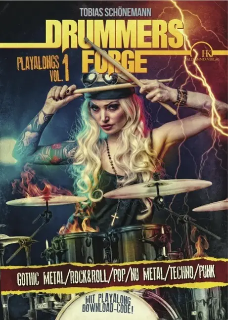 Cover: 9783000500329 | Drummers Forge, Playalongs, mit Audio-CD. Vol.1 | Tobias Schönemann