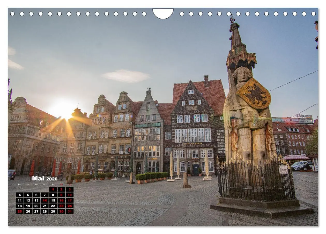 Bild: 9783457610329 | Bremen Fotokalender 2026 (Wandkalender 2026 DIN A4 quer), CALVENDO...