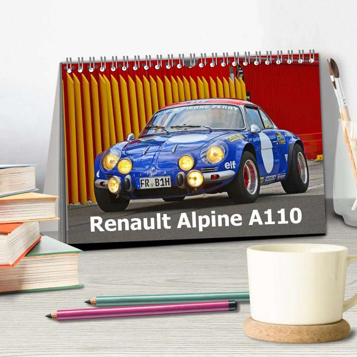 Bild: 9783457850329 | Renault Alpine A110 (Tischkalender 2026 DIN A5 quer), CALVENDO...