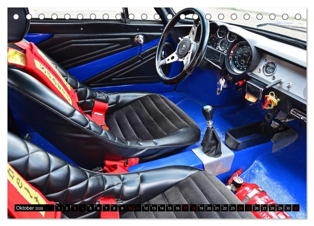 Bild: 9783457850329 | Renault Alpine A110 (Tischkalender 2026 DIN A5 quer), CALVENDO...