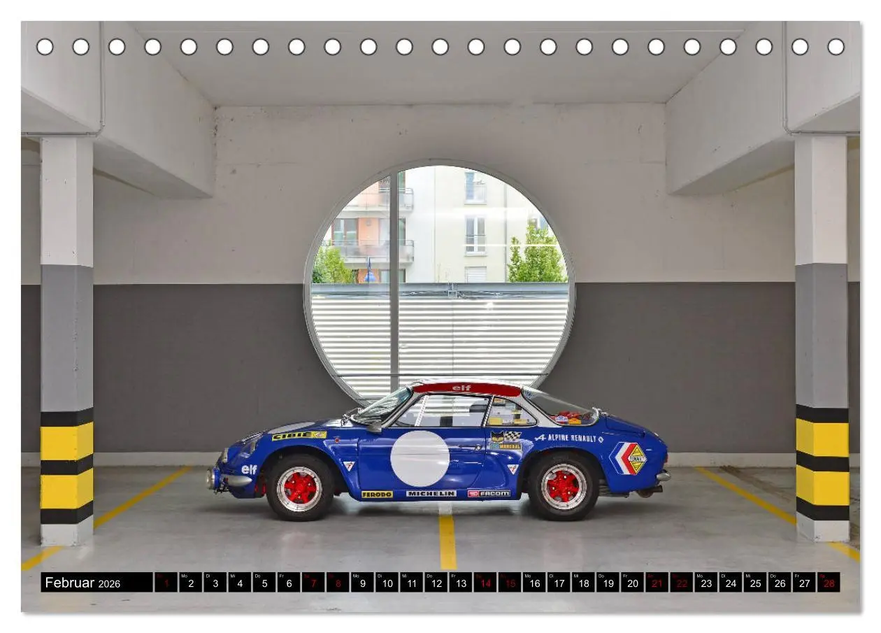 Bild: 9783457850329 | Renault Alpine A110 (Tischkalender 2026 DIN A5 quer), CALVENDO...