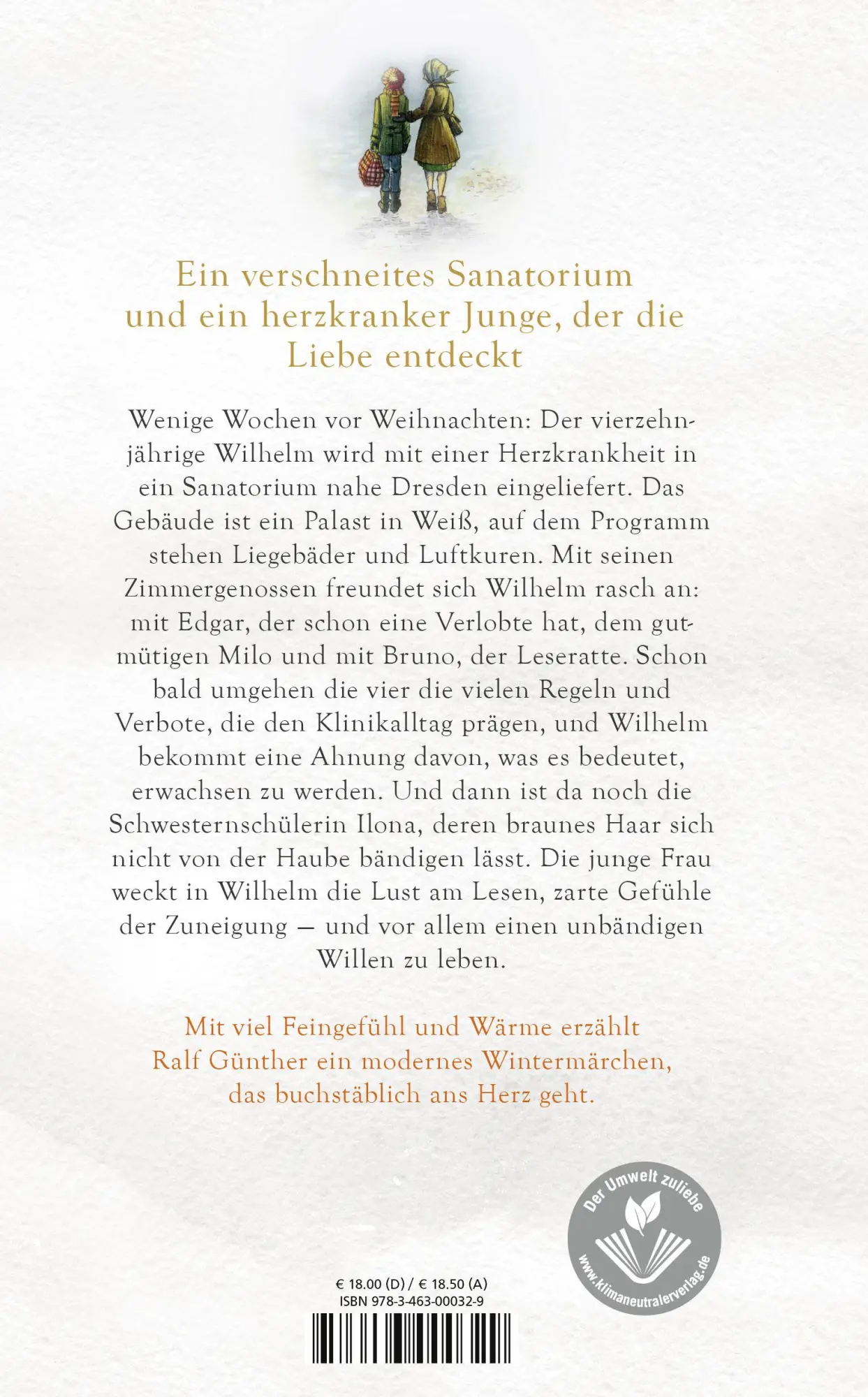 Rückseite: 9783463000329 | Winterherz | Die berührende Weihnachtsgeschichte | Ralf Günther | Buch