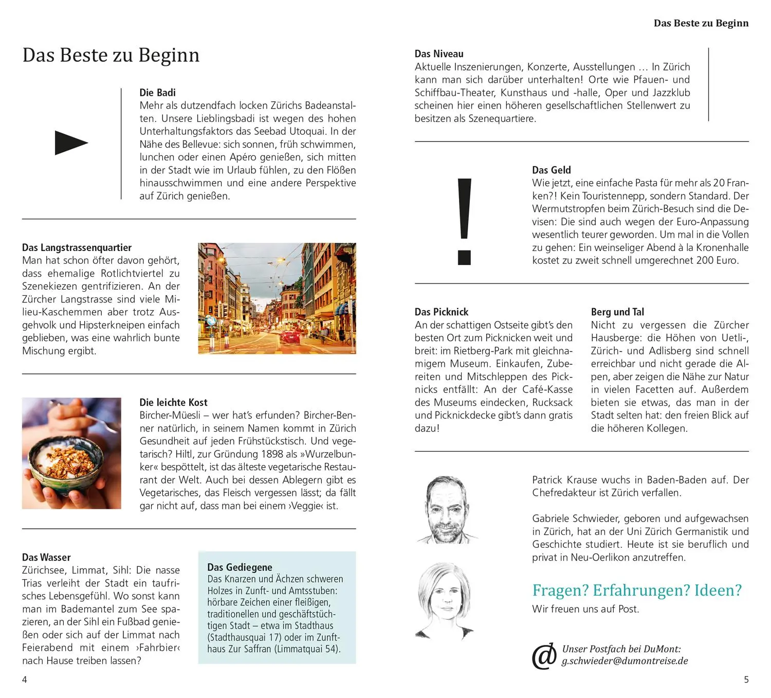 Bild: 9783616000329 | DUMONT direkt Reiseführer Zürich | Mit großem Cityplan | Taschenbuch