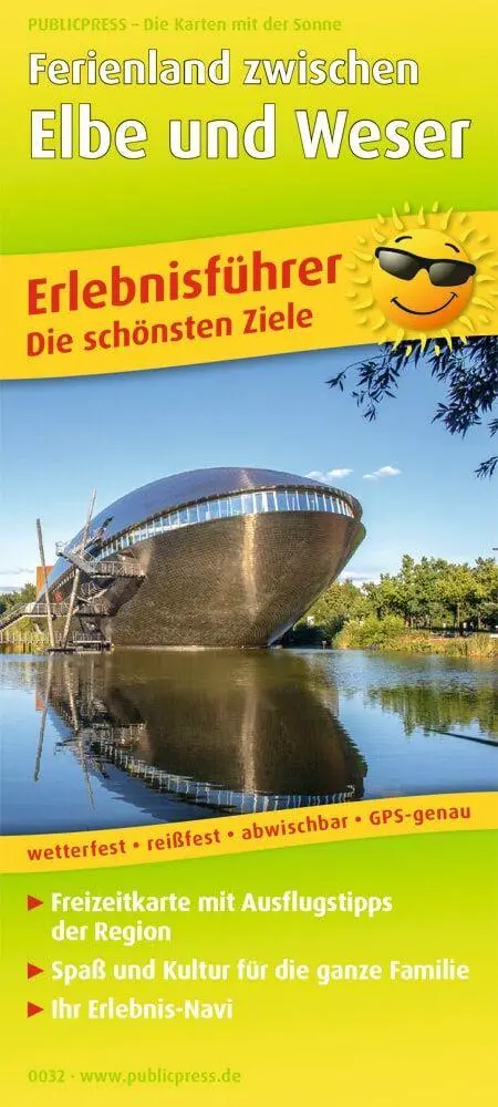 Cover: 9783747300329 | Ferienland zwischen Elbe und Weser 1:160 000 | (Land-)Karte | Deutsch