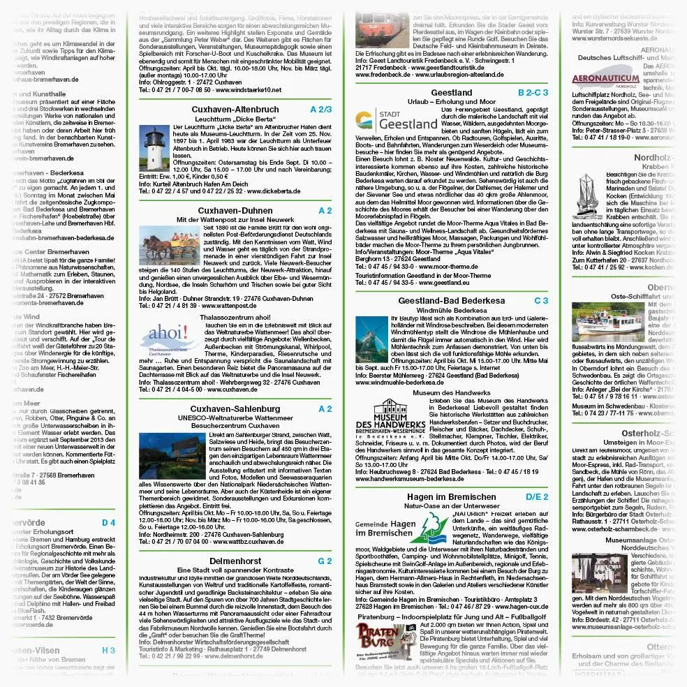 Bild: 9783747300329 | Ferienland zwischen Elbe und Weser 1:160 000 | (Land-)Karte | Deutsch