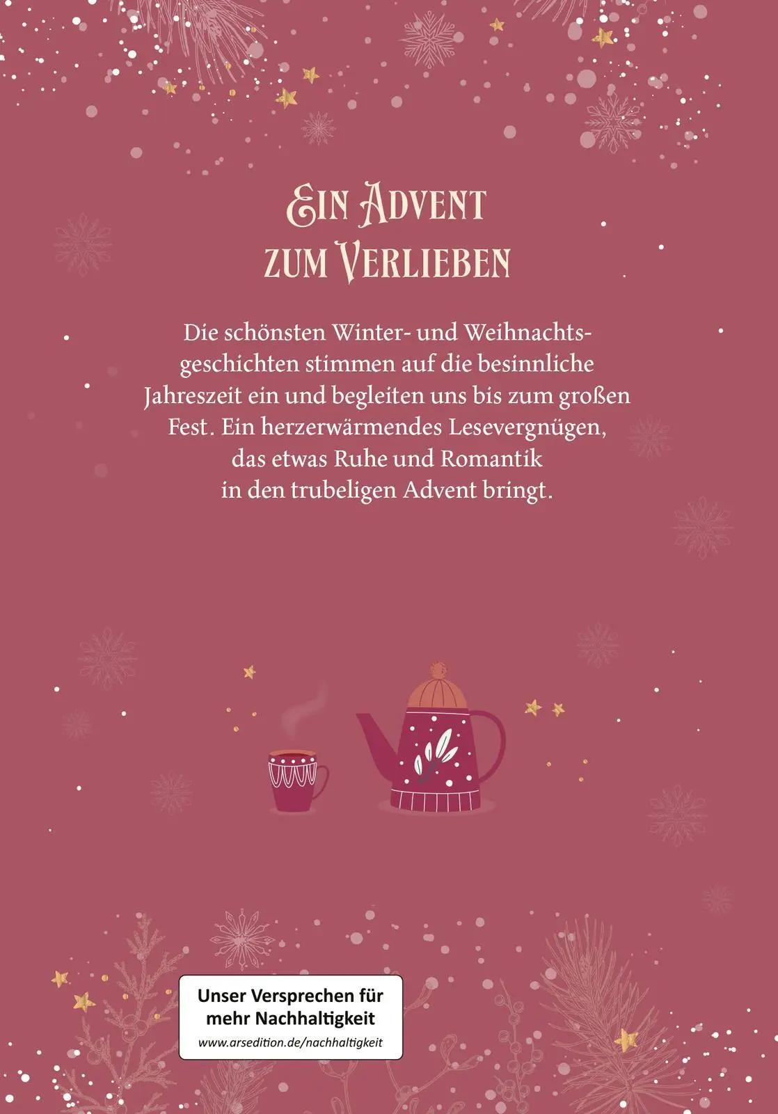 Rückseite: 9783845860329 | Geschichten unter dem Mistelzweig | Ein weihnachtliches Lesevergnügen