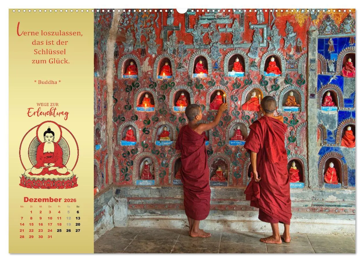 Bild: 9783457530429 | Buddhistische Weisheiten - Wege zur Erleuchtung (hochwertiger...
