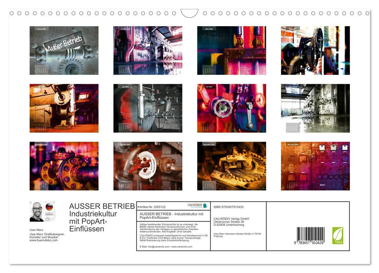 Bild: 9783457910429 | AUSSER BETRIEB - Industriekultur mit PopArt-Einflüssen...