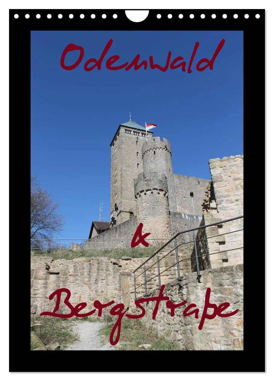 Cover: 9783516480429 | Odenwald &amp; Bergstraße (Wandkalender 2026 DIN A4 hoch), CALVENDO...
