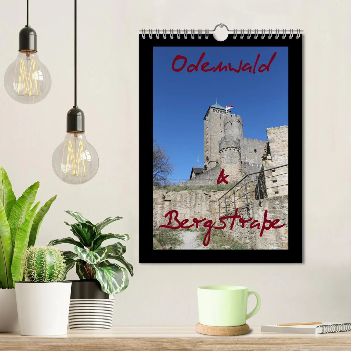Bild: 9783516480429 | Odenwald &amp; Bergstraße (Wandkalender 2026 DIN A4 hoch), CALVENDO...