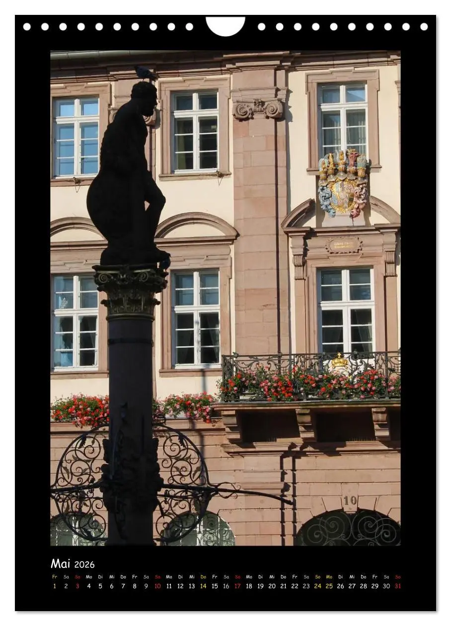Bild: 9783516480429 | Odenwald &amp; Bergstraße (Wandkalender 2026 DIN A4 hoch), CALVENDO...