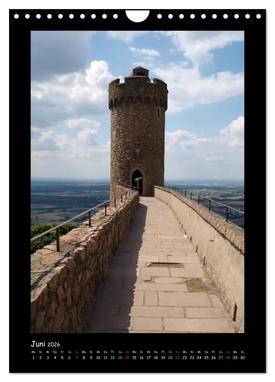 Bild: 9783516480429 | Odenwald &amp; Bergstraße (Wandkalender 2026 DIN A4 hoch), CALVENDO...