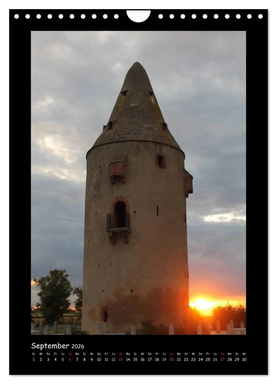 Bild: 9783516480429 | Odenwald &amp; Bergstraße (Wandkalender 2026 DIN A4 hoch), CALVENDO...