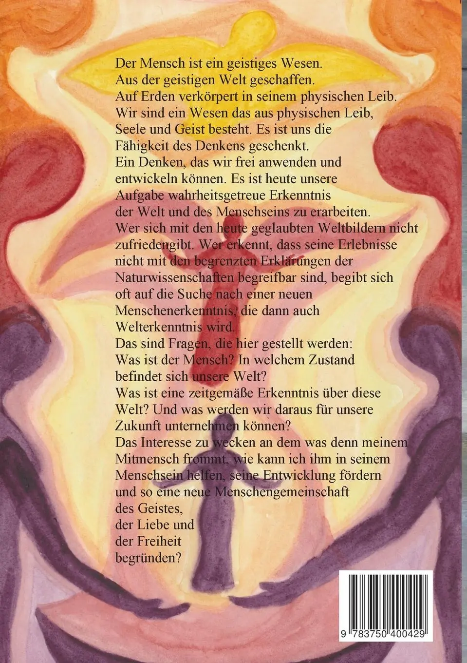 Rückseite: 9783750400429 | Mensch | Gerhard Anger | Taschenbuch | 588 S. | Deutsch | 2019