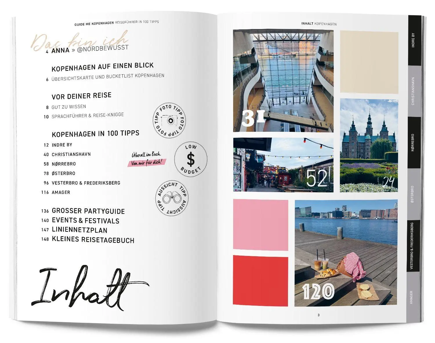 Bild: 9783828330429 | GuideMe Reiseführer Kopenhagen | Anna (u. a.) | Taschenbuch | 160 S.
