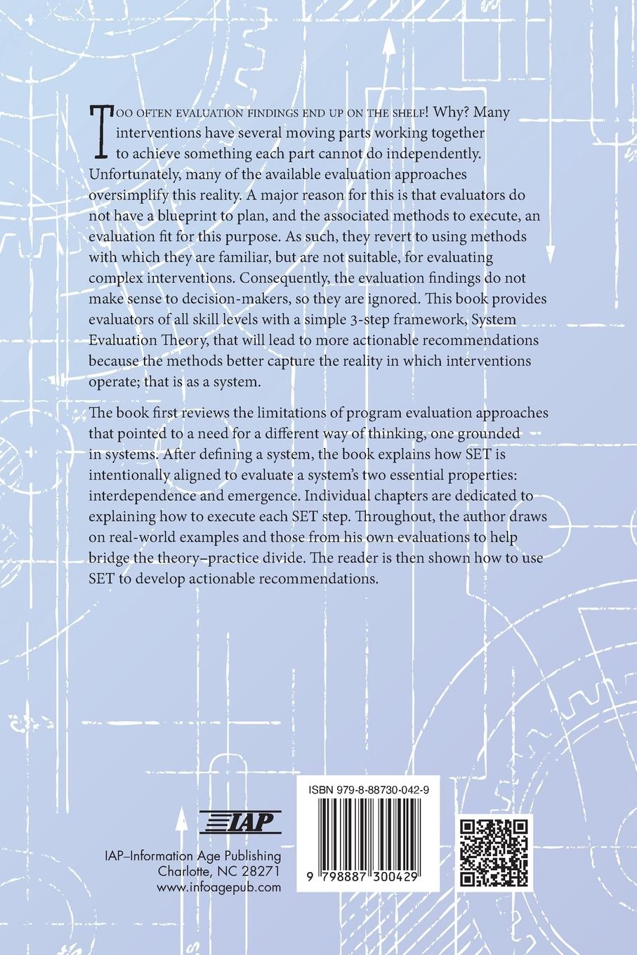 Rückseite: 9798887300429 | System Evaluation Theory | Ralph Renger | Taschenbuch | Englisch