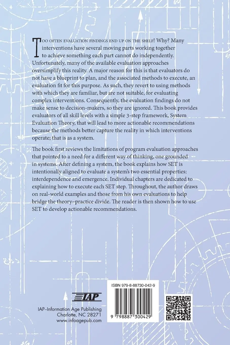 Rückseite: 9798887300429 | System Evaluation Theory | Ralph Renger | Taschenbuch | Englisch