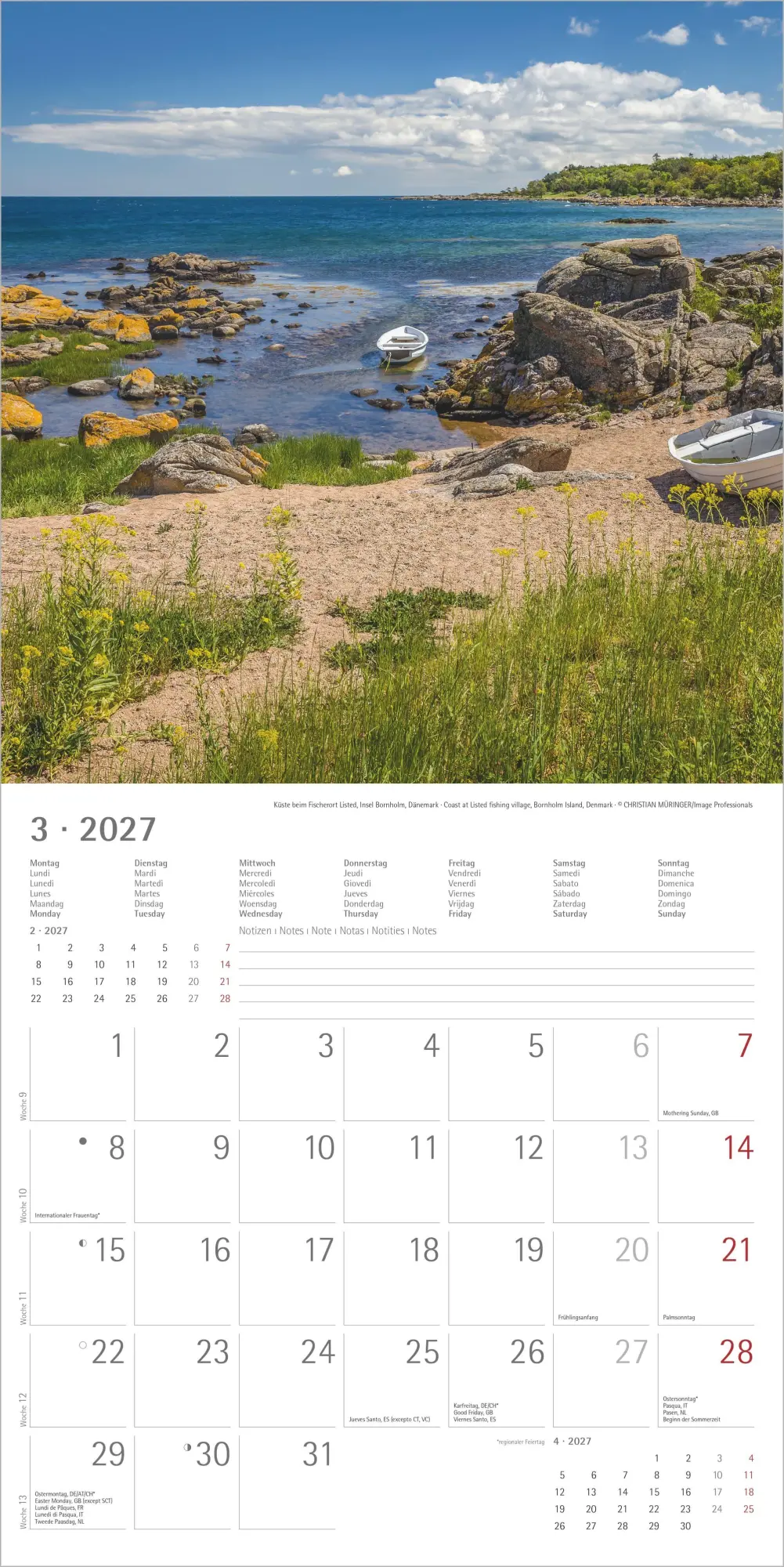 Bild: 4069095010529 | Am Meer 2027 | Neumann Verlage GmbH &amp; Co KG | Kalender | 14 S. | 2027