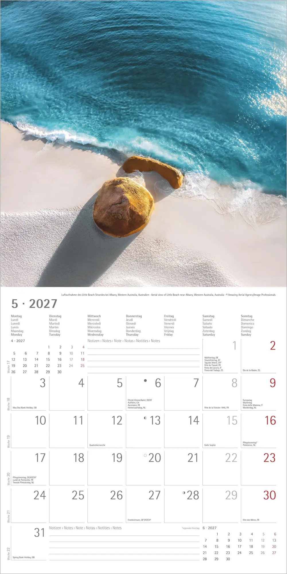 Bild: 4069095010529 | Am Meer 2027 | Neumann Verlage GmbH &amp; Co KG | Kalender | 14 S. | 2027