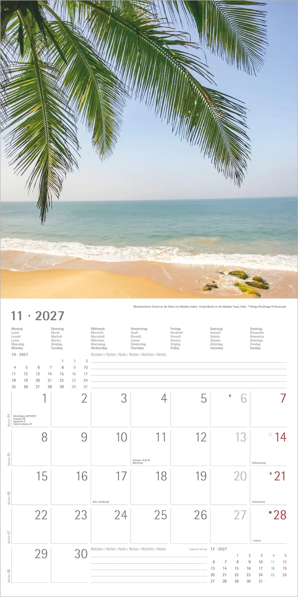 Bild: 4069095010529 | Am Meer 2027 | Neumann Verlage GmbH &amp; Co KG | Kalender | 14 S. | 2027