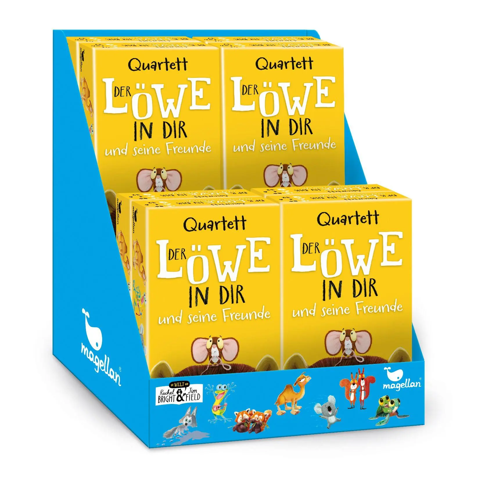 Cover: 4260671130529 | Dispenser Quartett Der Löwe in dir bestückt | Spiel | 13052 | Deutsch