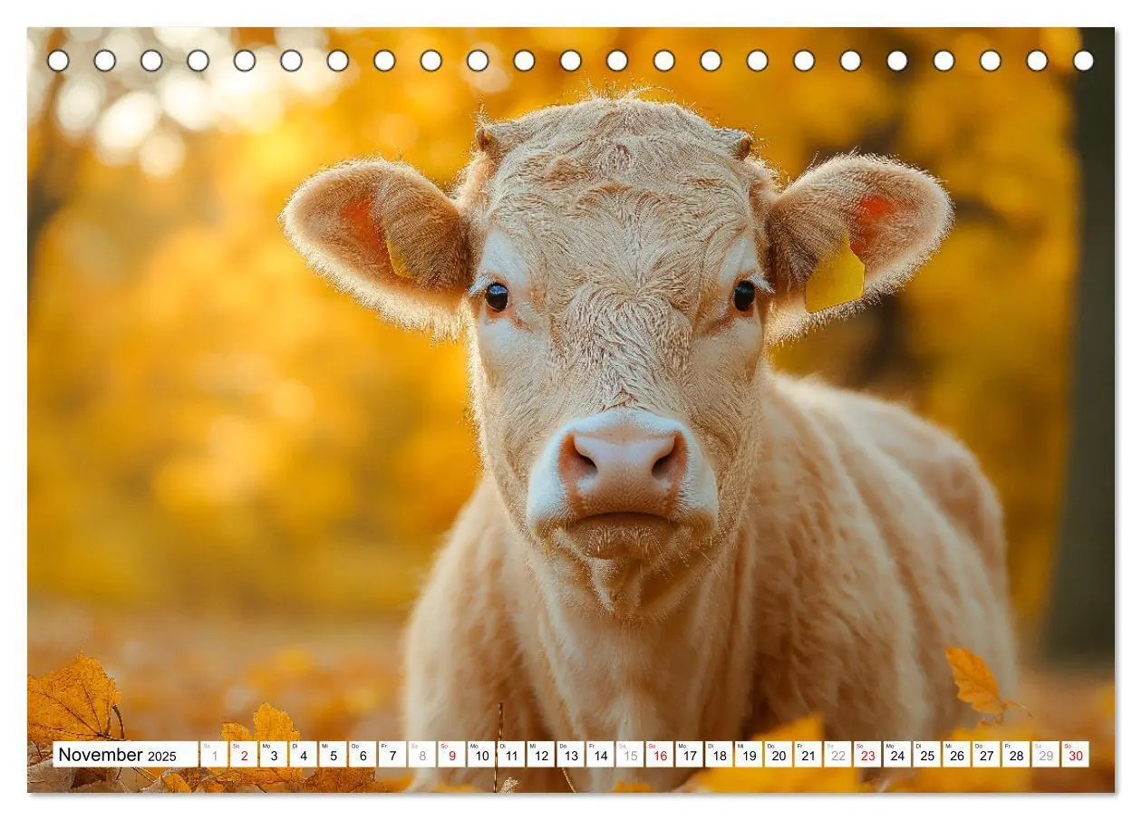 Bild: 9783457210529 | KÜHE AUF DER ALM - Der Kalender aus Bayern (Tischkalender 2025 DIN...
