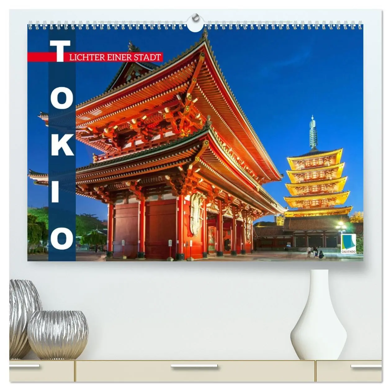 Cover: 9783457450529 | Tokio: Lichter einer Stadt (hochwertiger Premium Wandkalender 2026...