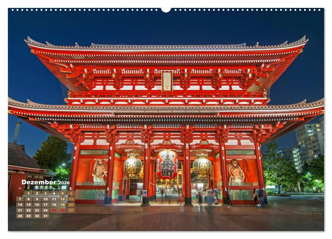Bild: 9783457450529 | Tokio: Lichter einer Stadt (hochwertiger Premium Wandkalender 2026...