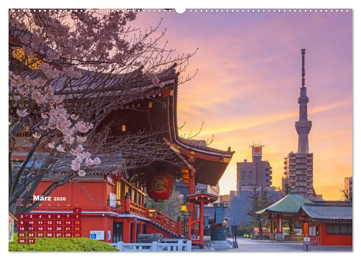Bild: 9783457450529 | Tokio: Lichter einer Stadt (hochwertiger Premium Wandkalender 2026...