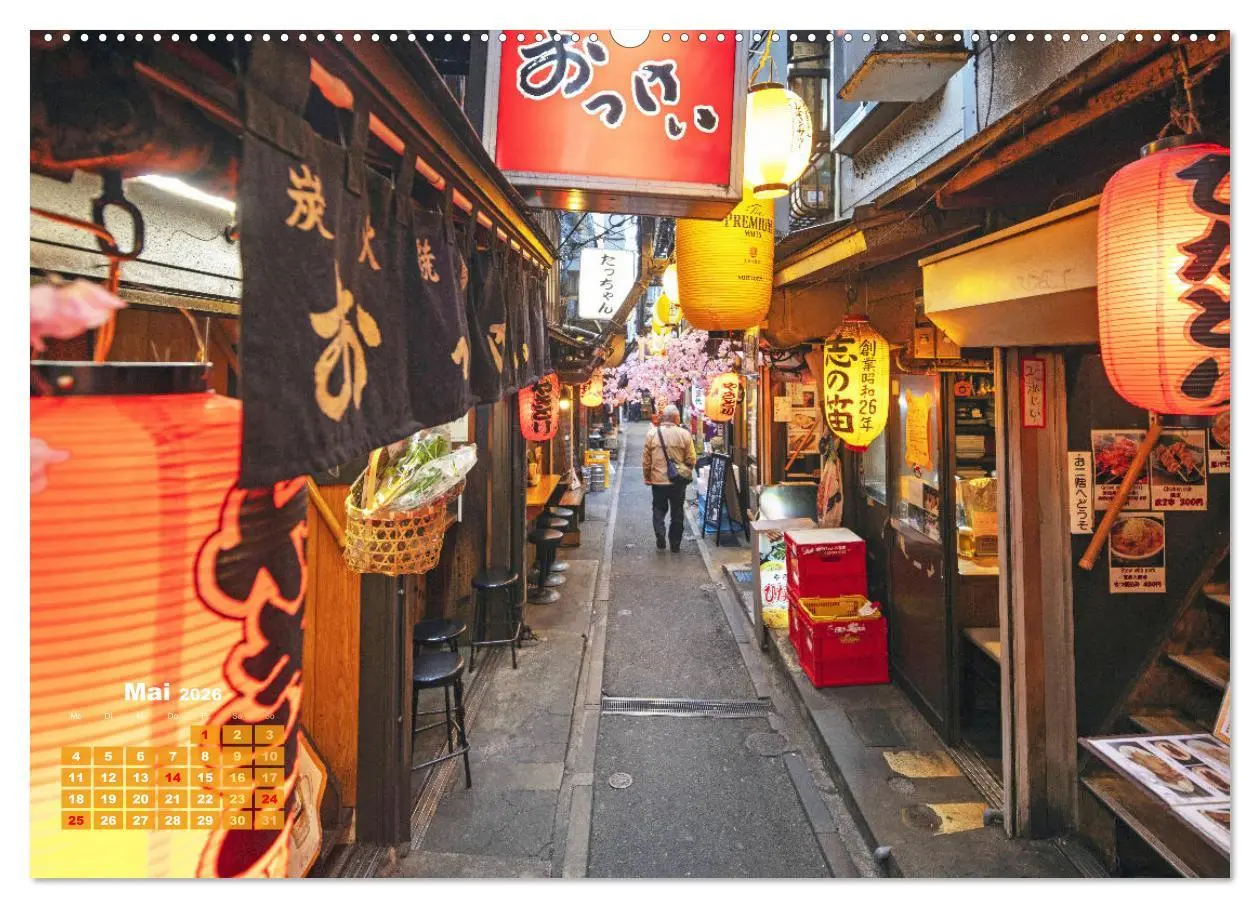 Bild: 9783457450529 | Tokio: Lichter einer Stadt (hochwertiger Premium Wandkalender 2026...