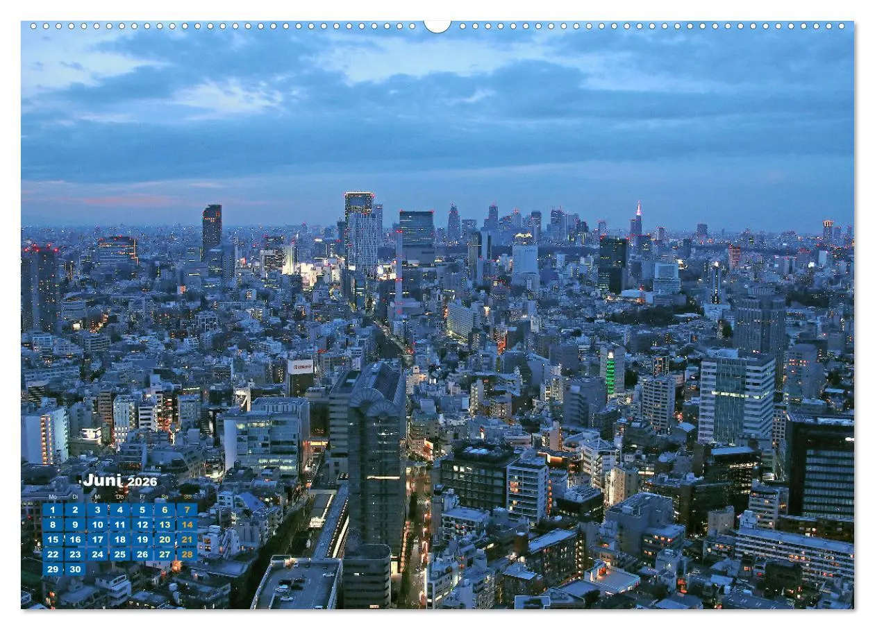 Bild: 9783457450529 | Tokio: Lichter einer Stadt (hochwertiger Premium Wandkalender 2026...